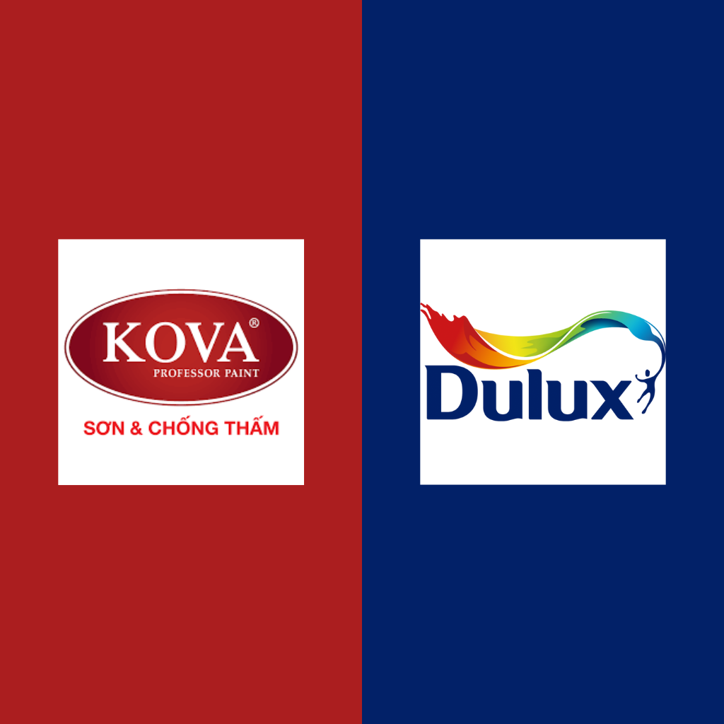 Đánh giá về giá cả của Sơn Kova và Dulux