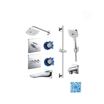 Tổ hợp sen âm tường  TBW02004A TBW02006A TBG02001B TBV02402B/TBN01001B TBV02105B/TBN01001B TBW02013B TBW02012B | Thiết Bị Vệ Sinh TOTO