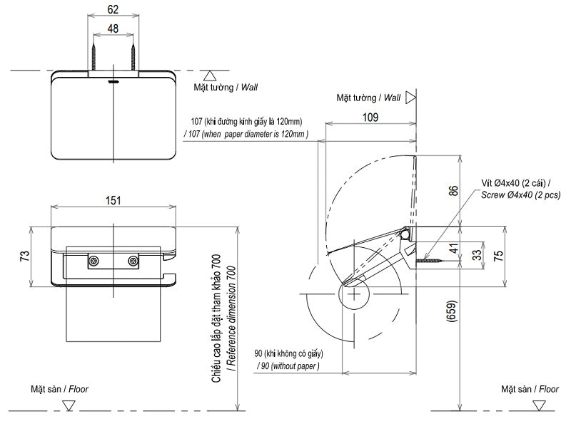 TOTO YH87S 馬桶座尺寸表