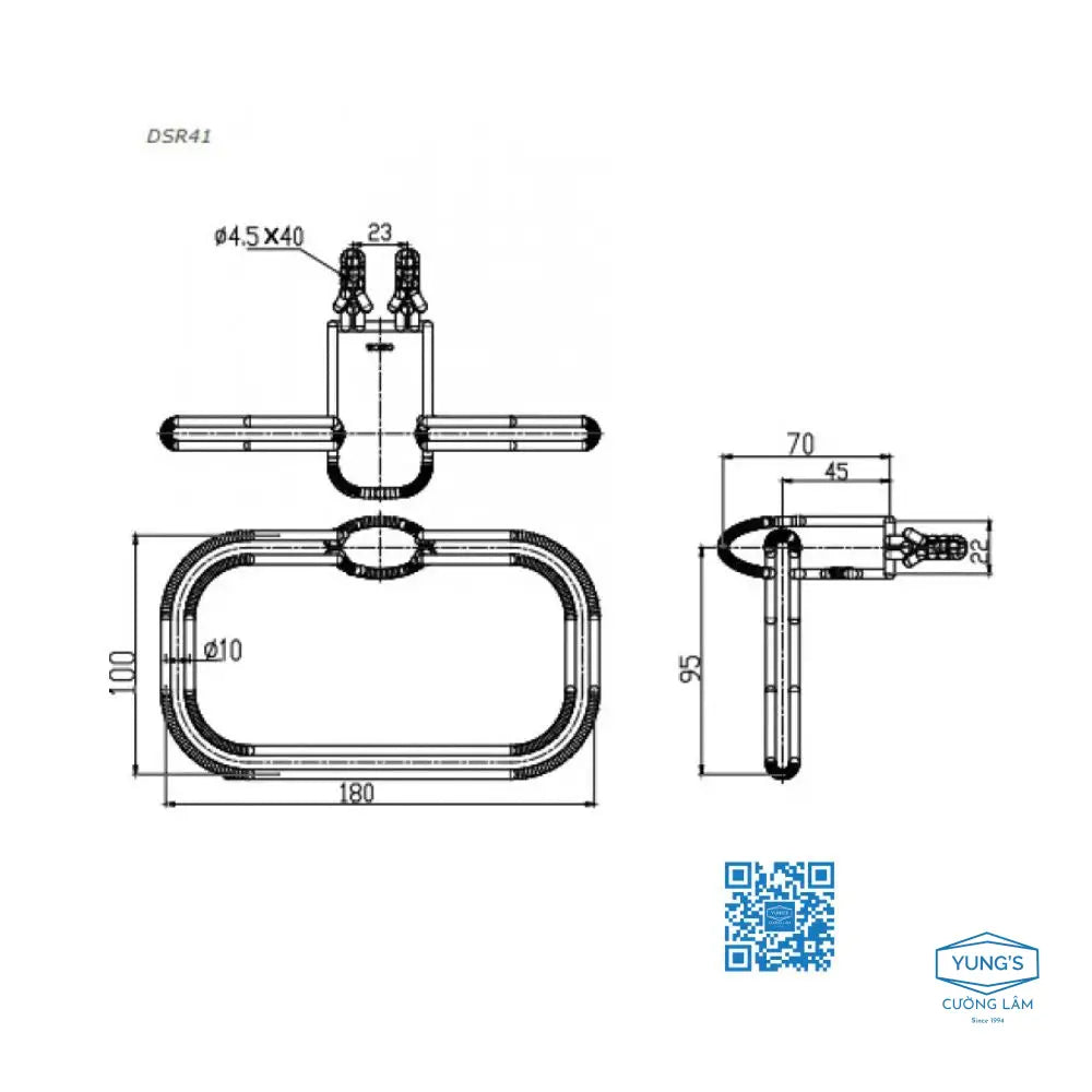 Dsr41 Phụ Kiện Phòng Tắm