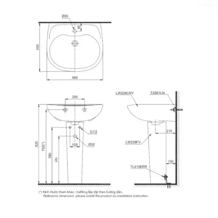 盥洗室_LPT239CR_W_TOTO