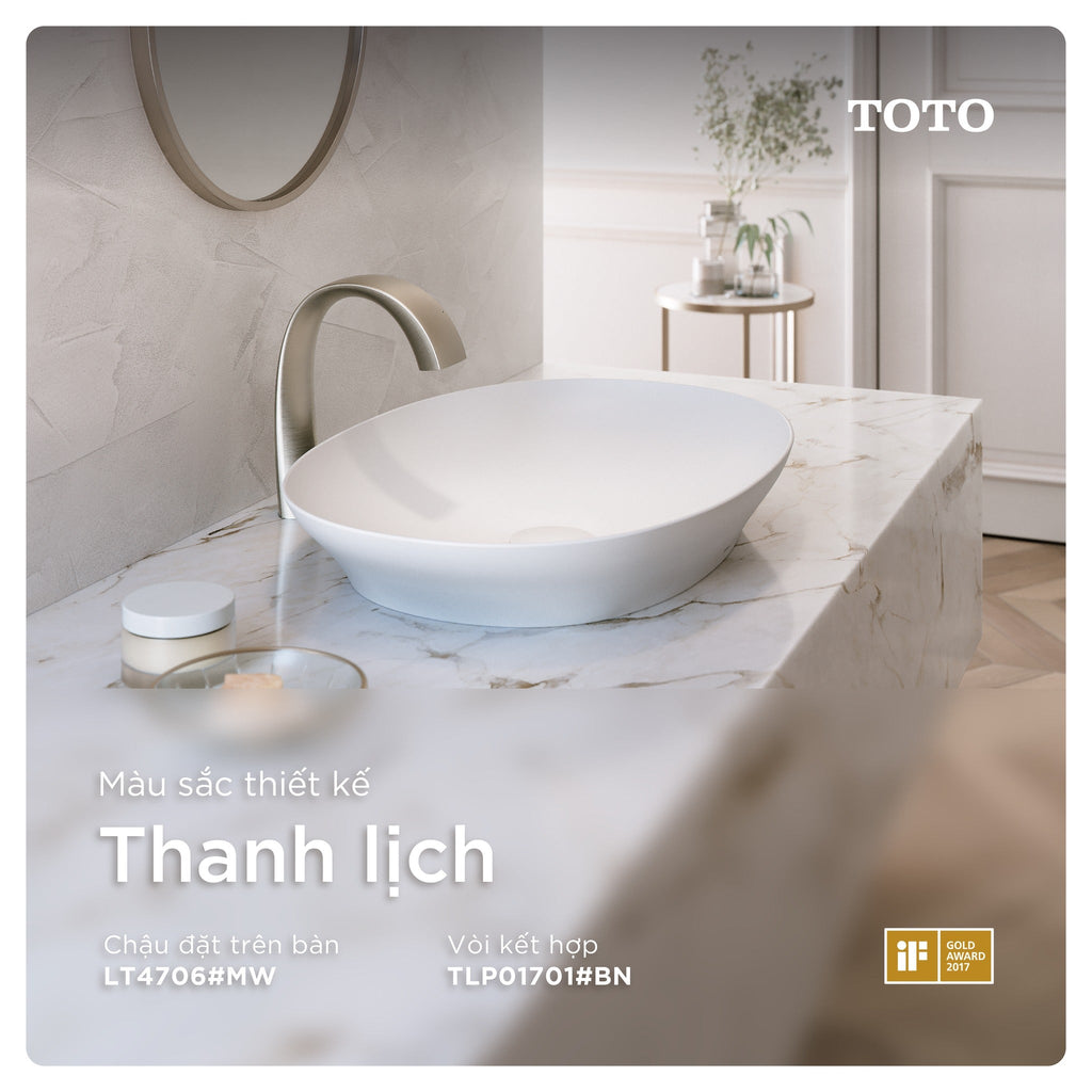 LT4706MT#CMW - Lavabo đặt trên bàn