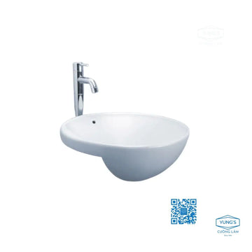 Lt533R#W Lavabo Bán Âm Bàn