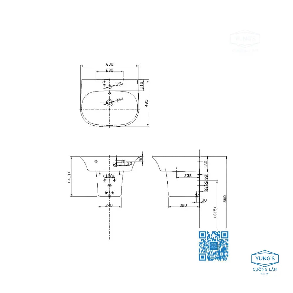 Lw196K#Xw Lw196Hfk#Wh Tx801Ln Lavabo Treo Tường