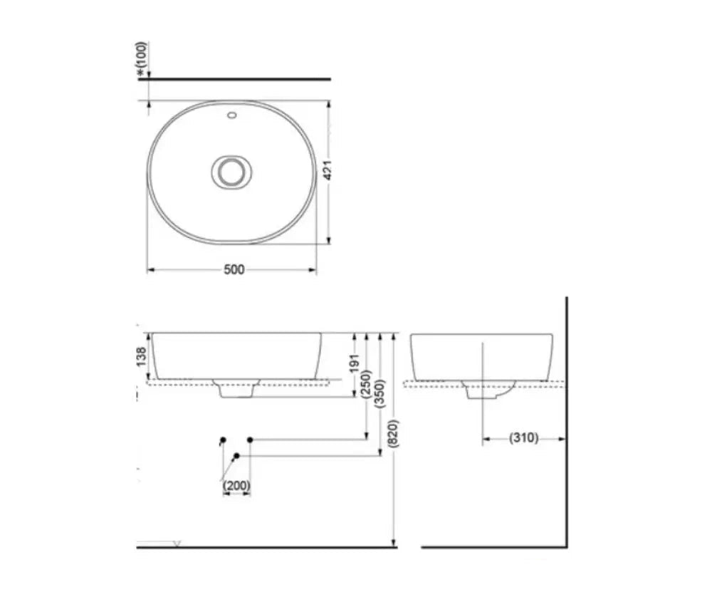 Lw760Lb#Xw Lavabo Đặt Trên Bàn
