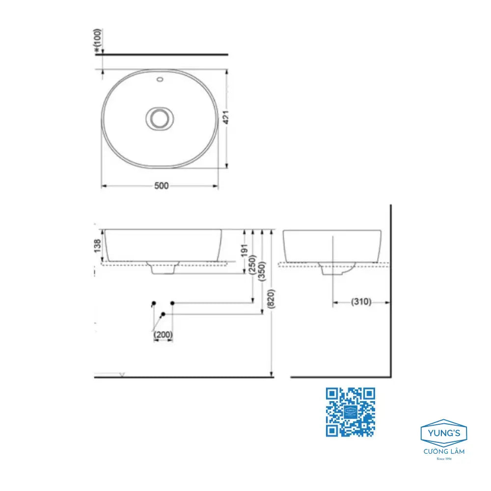 Lw760Lb#Xw Lavabo Đặt Trên Bàn