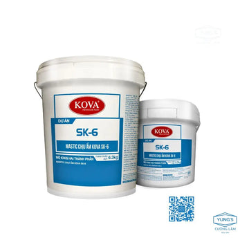 MASTIC CHỊU ẨM KOVA SK6 Sơn Kova | Nhà Phân Phối Cường Lâm