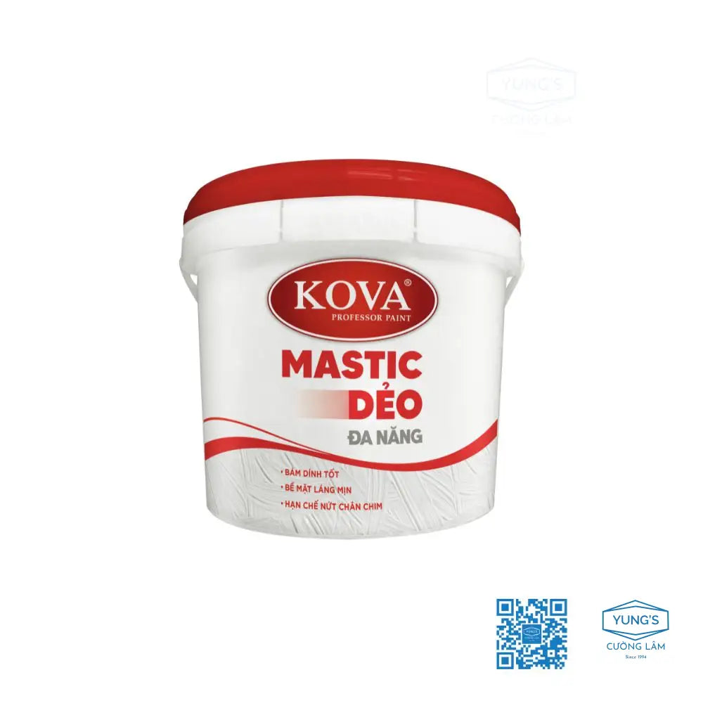 Mastic Dẻo Đa Năng Thùng 6Kg Sơn Trang Trí