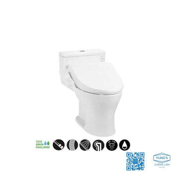 Ms855Dw18#Xw Bàn Cầu Một Khối