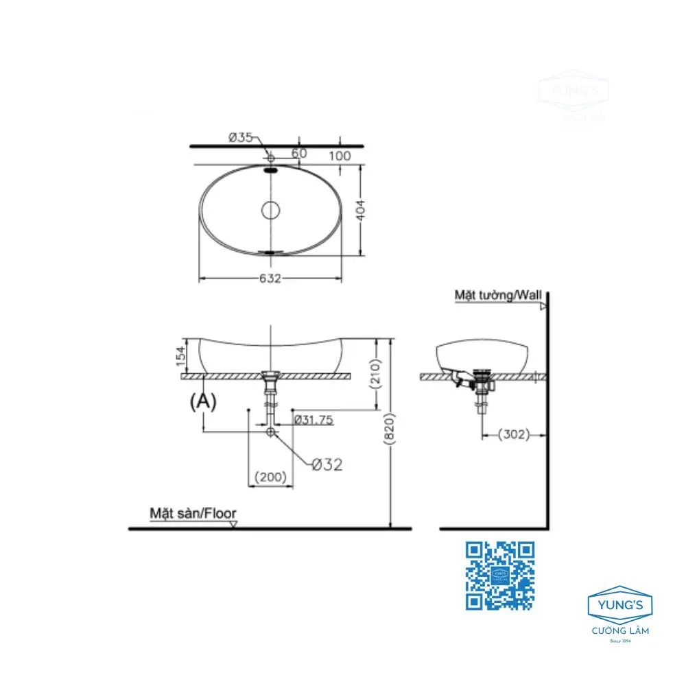 Pjs01We#Mw Lavabo Đặt Trên Bàn