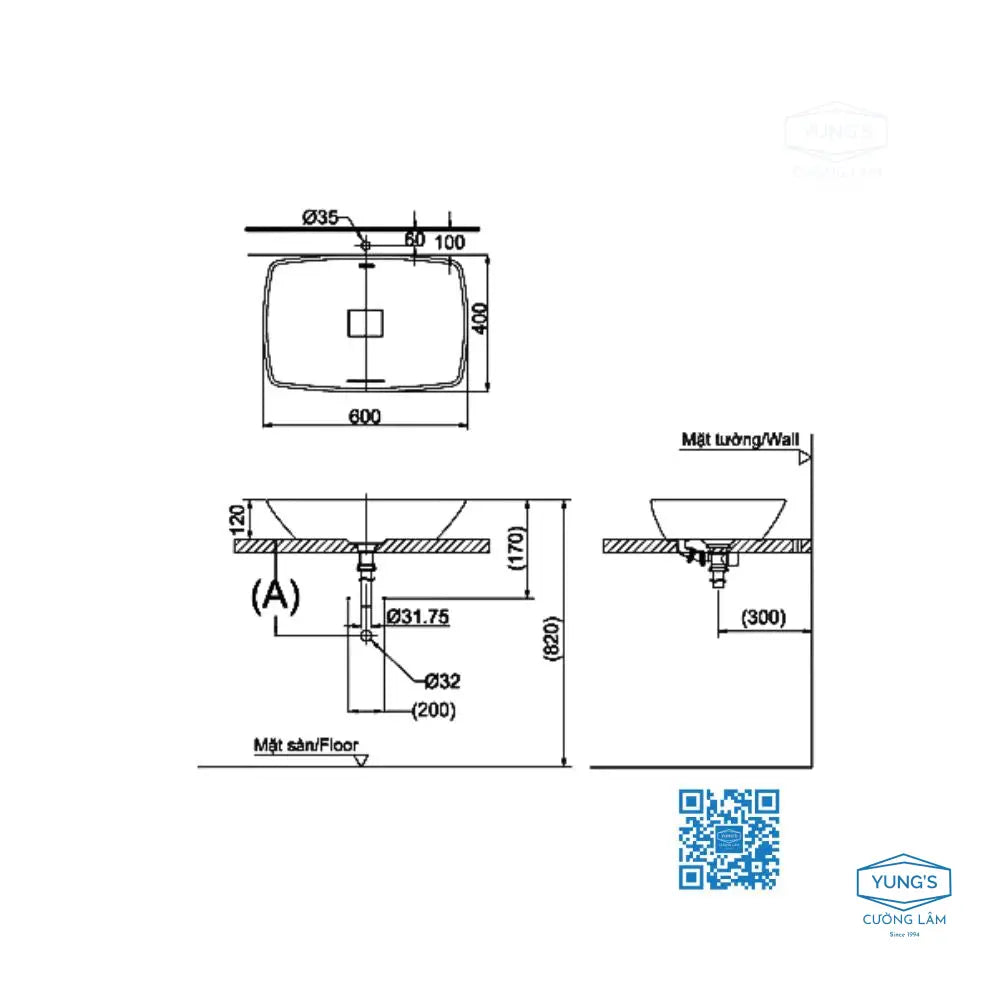 Pjs02We#Gw Lavabo Đặt Trên Bàn