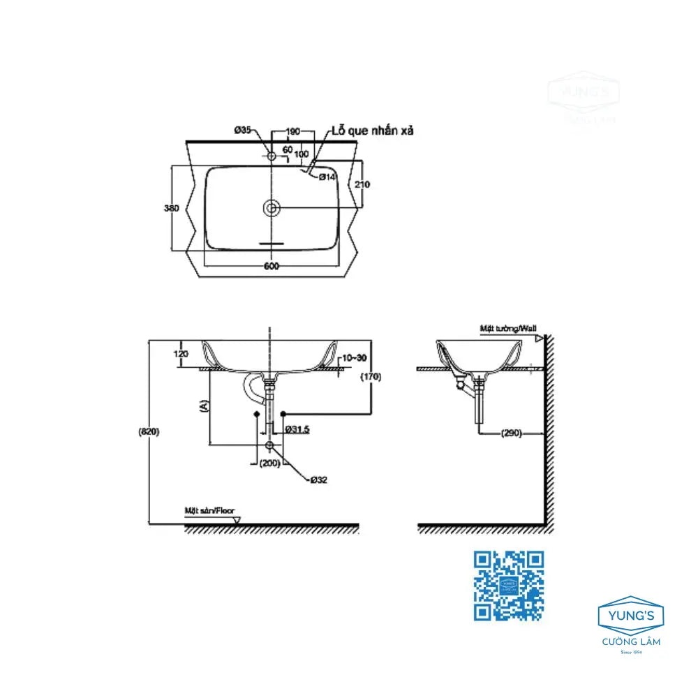 Pjs06We#Gw Lavabo Đặt Trên Bàn