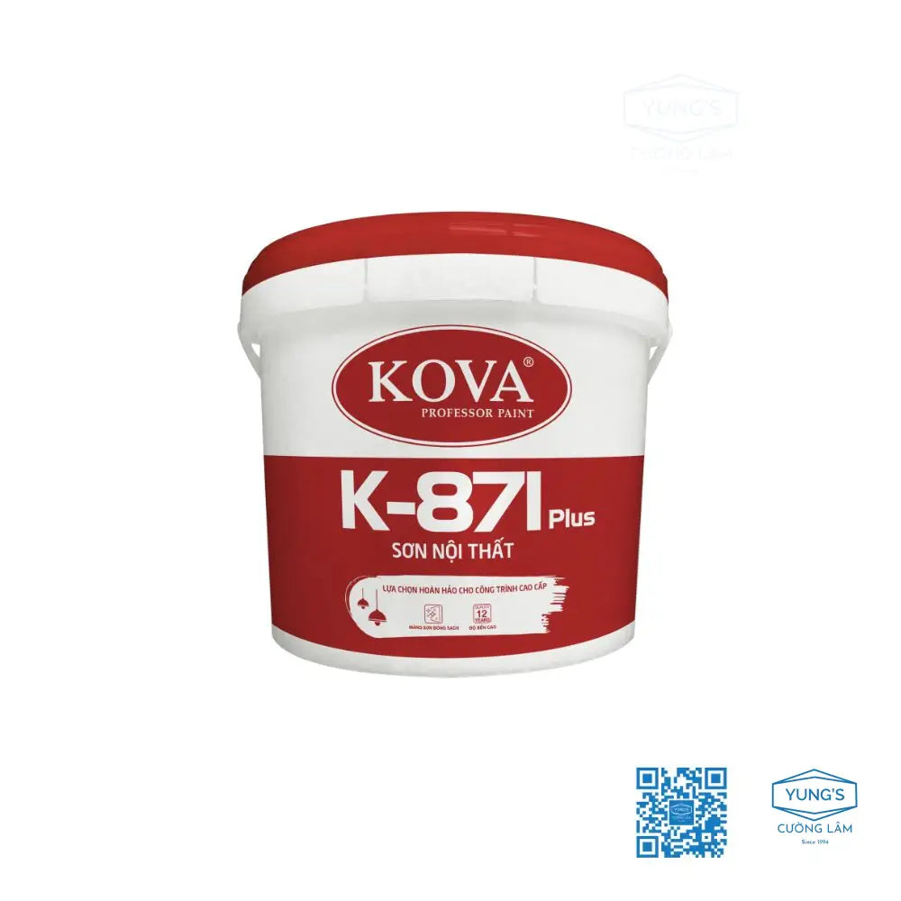 Sơn Nội Thất Kova K-871 Thùng 3.5L Trang Trí