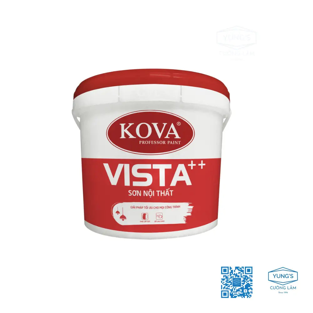 Sơn Nội Thất Kova Vista + Thùng 3.5L Trang Trí