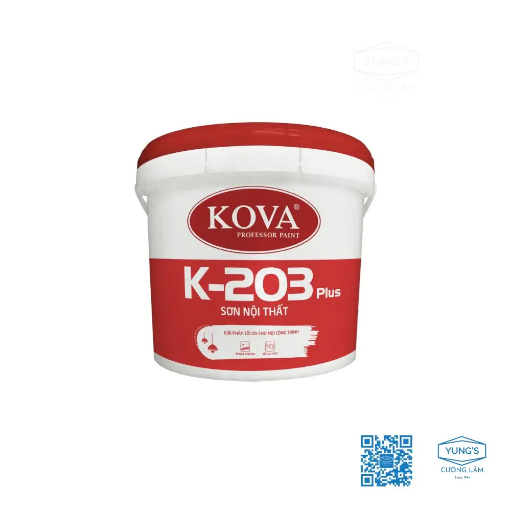 Sơn Nột Thất Kova K-203 Thùng 3.5L Trang Trí