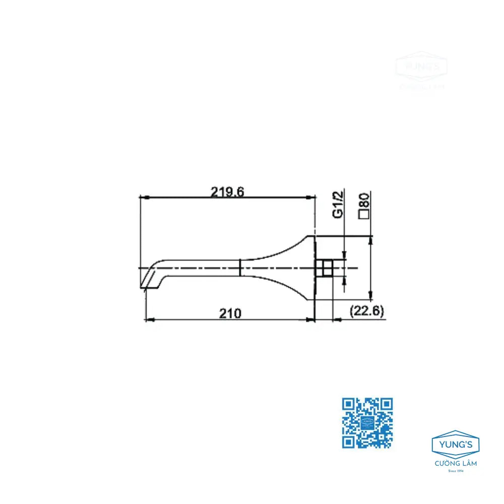 Vòi xả bồn GC TBG08001B | Thiết Bị Vệ Sinh TOTO