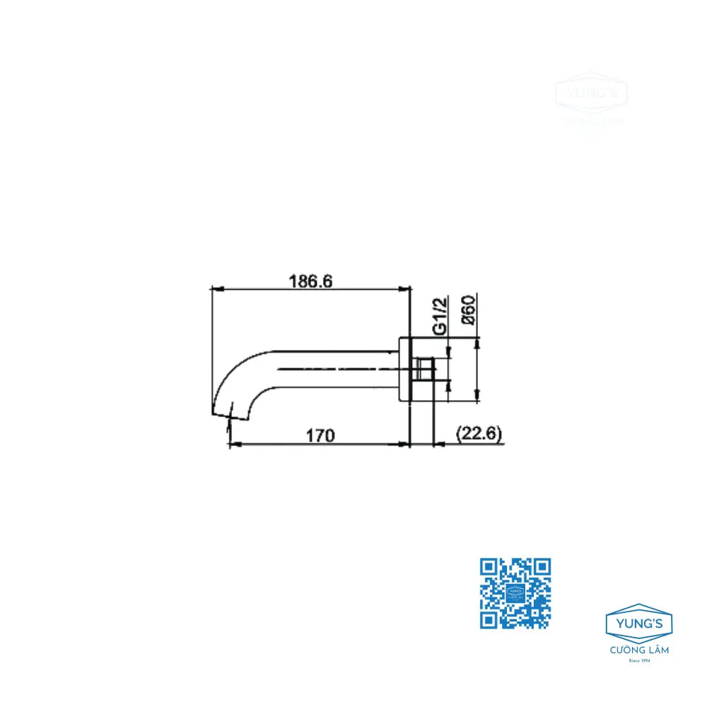 Vòi xả bồn GF TBG11001B | Thiết Bị Vệ Sinh TOTO