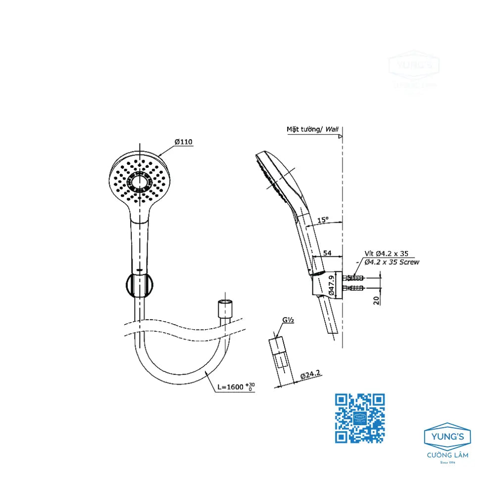 Sen tắm nhiệt độ TBV03431V TBW01008A | Thiết Bị Vệ Sinh TOTO