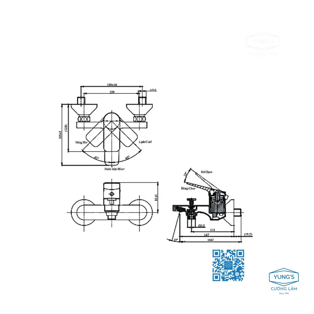 Ttmr302V Tbw07009A Sen Tắm Gắn Tường