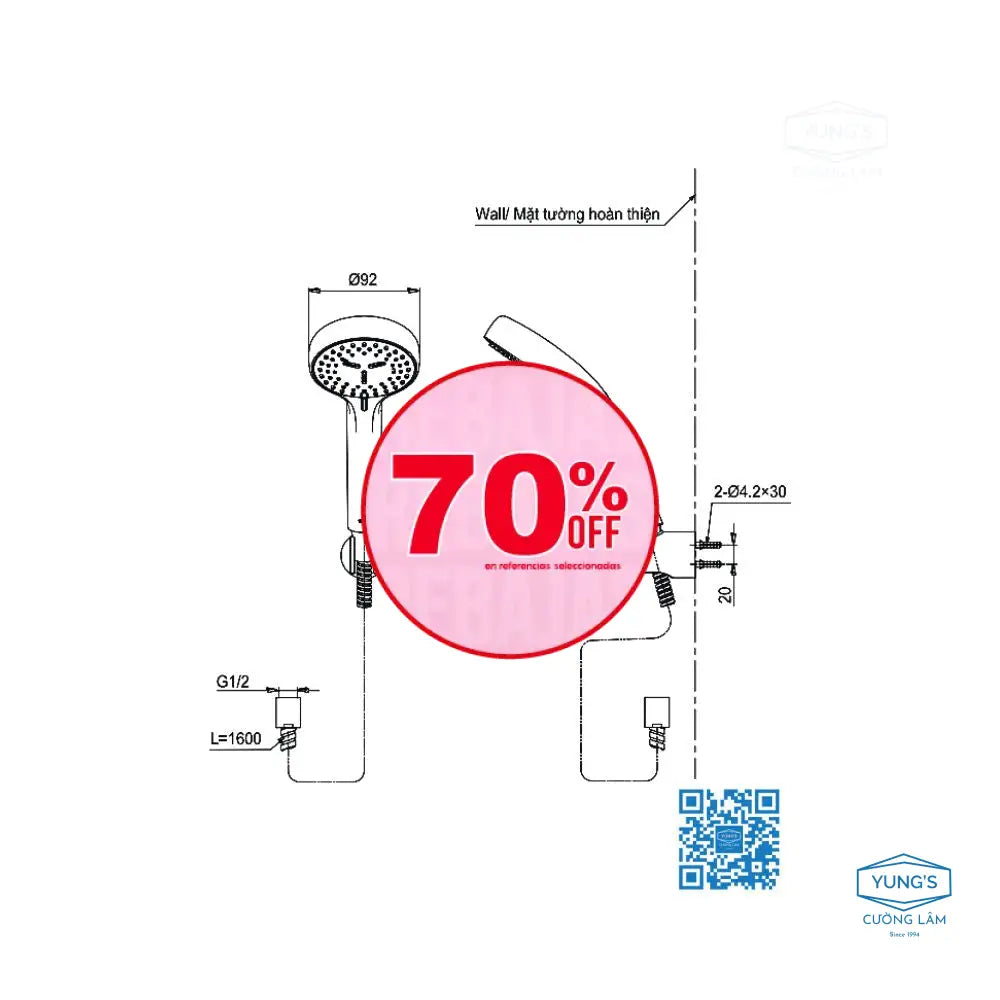 Ttmr302V Tbw07012A Sen Tắm Gắn Tường