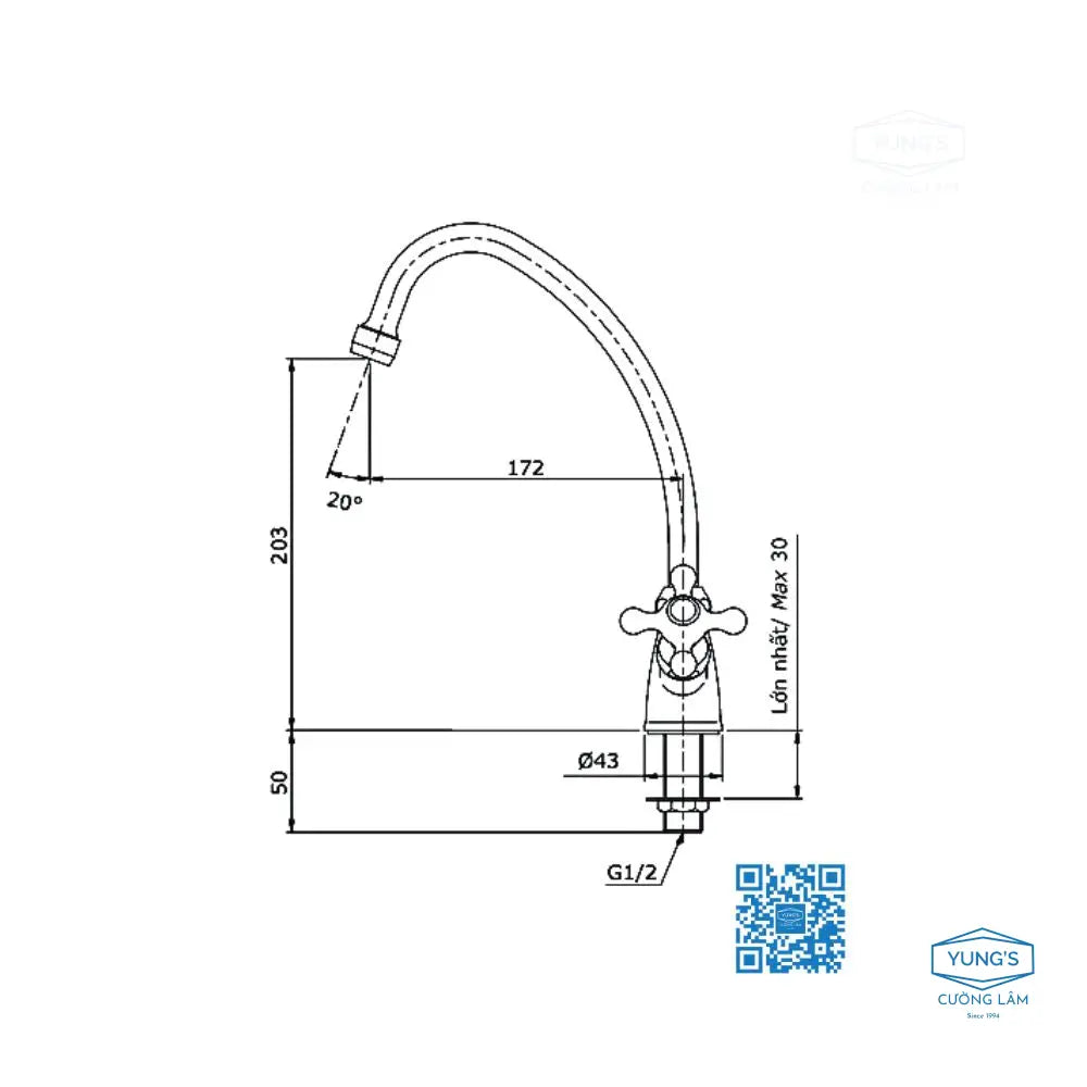 Tx603Kcs Vòi Bếp