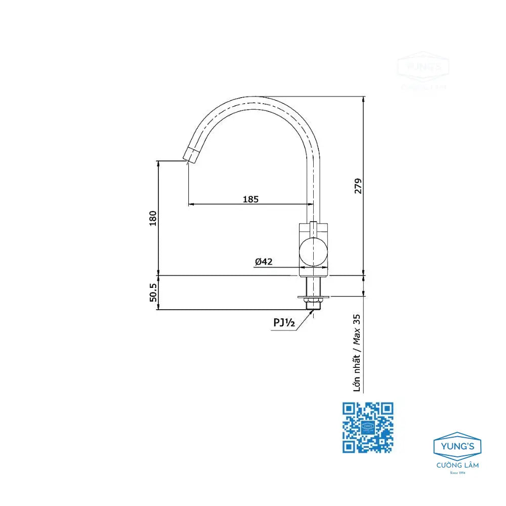 Tx606Kes Vòi Bếp