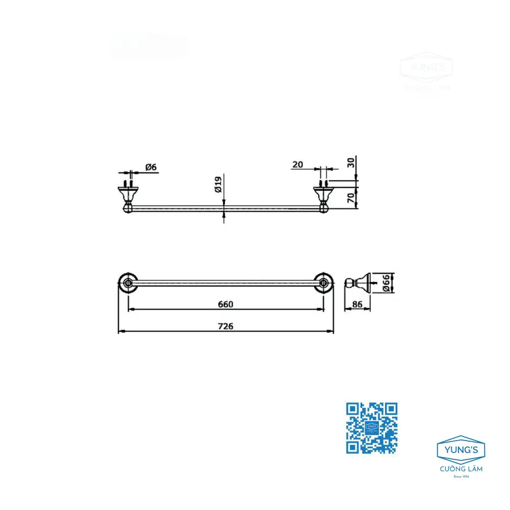 Tx701Ac Phụ Kiện Phòng Tắm