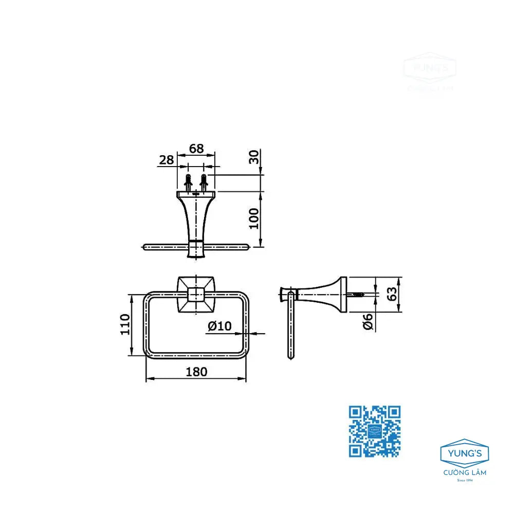 Tx702Aw Phụ Kiện Phòng Tắm