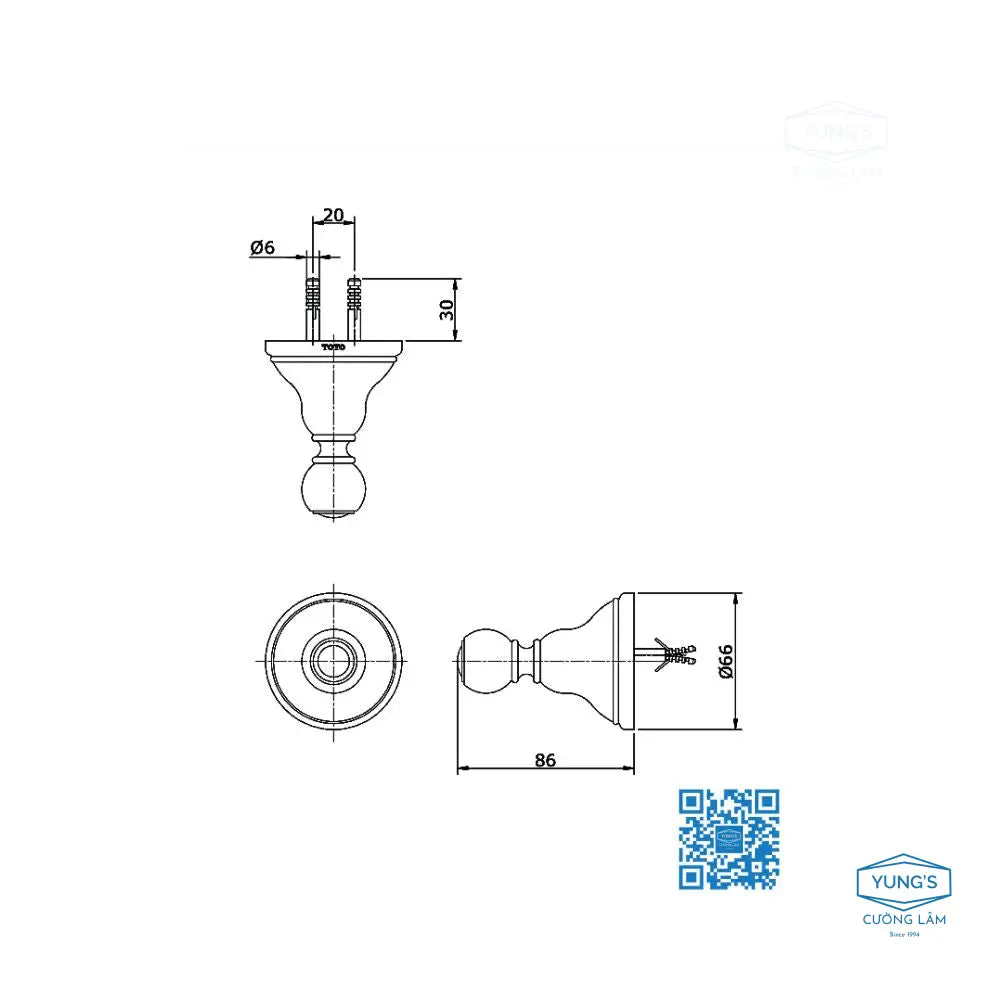 Tx704Ac Phụ Kiện Phòng Tắm