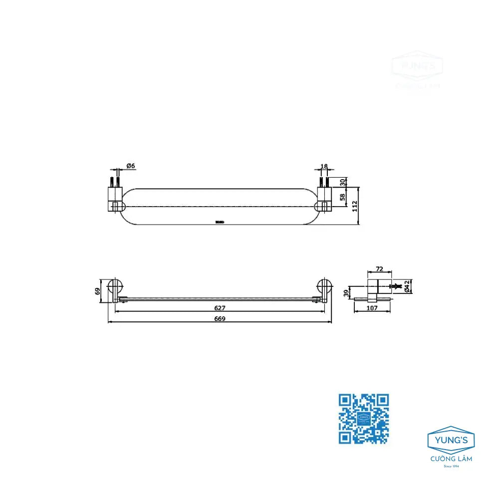 Tx705Ae Phụ Kiện Phòng Tắm