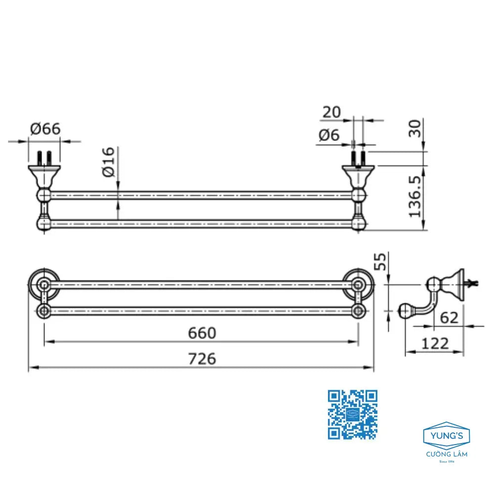 Tx724Ac Phụ Kiện Phòng Tắm